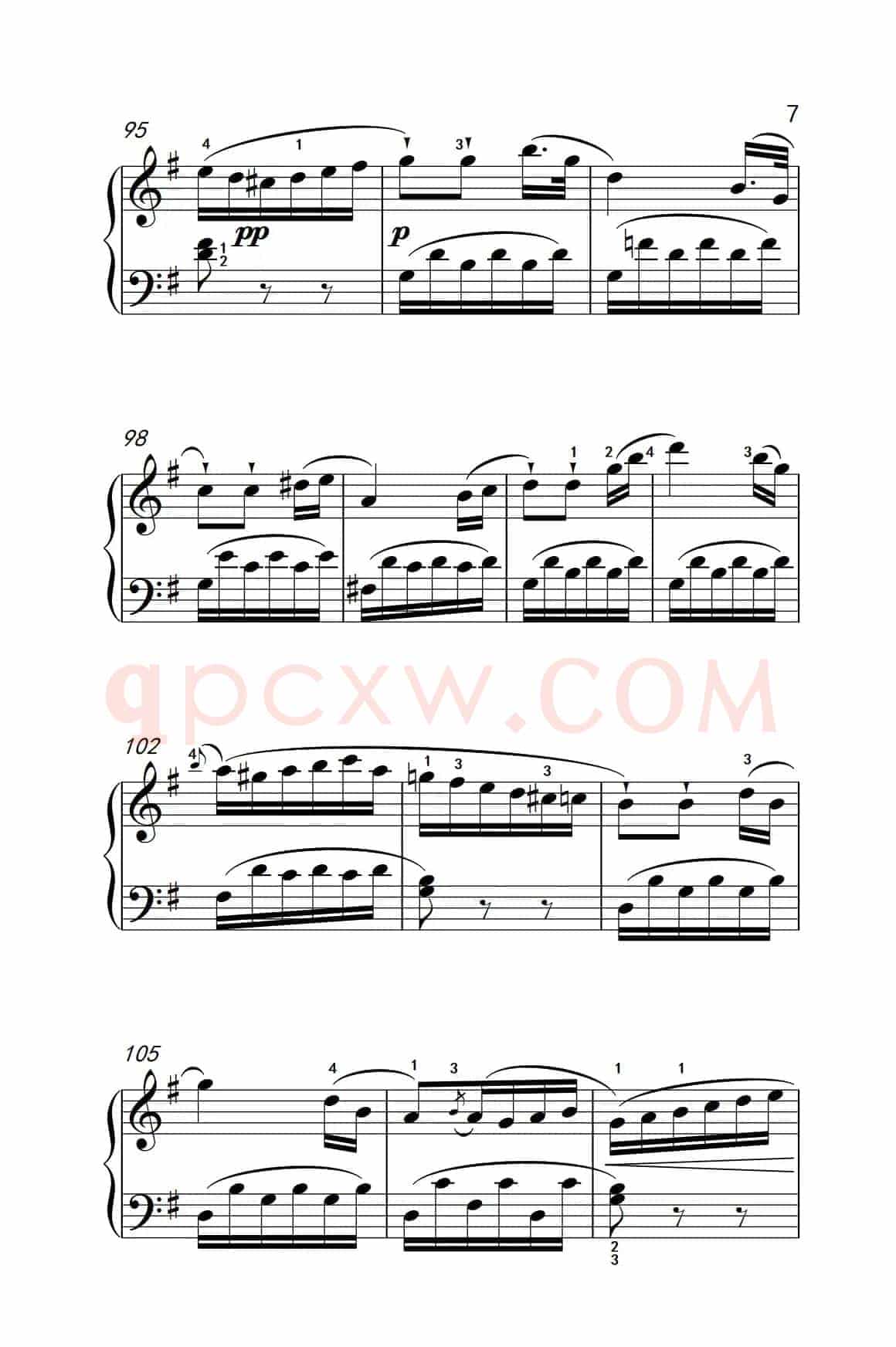 第四级 2.回旋曲（中央音乐学院 钢琴（业余）考级教程 4-6级）