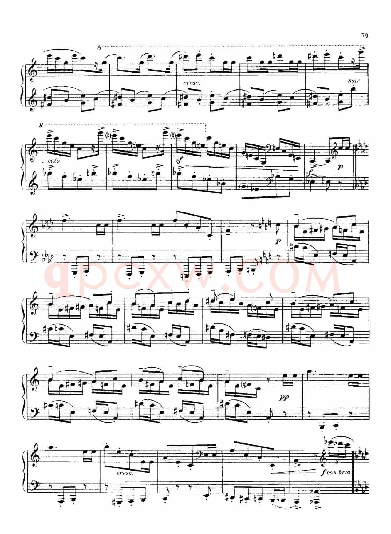 Piano Sonata No.3 in F Major Op.46(F大调第三钢琴奏鸣曲·Ⅲ)