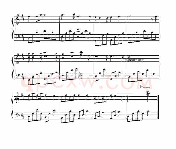 赞美之泉（圣歌钢琴小曲）