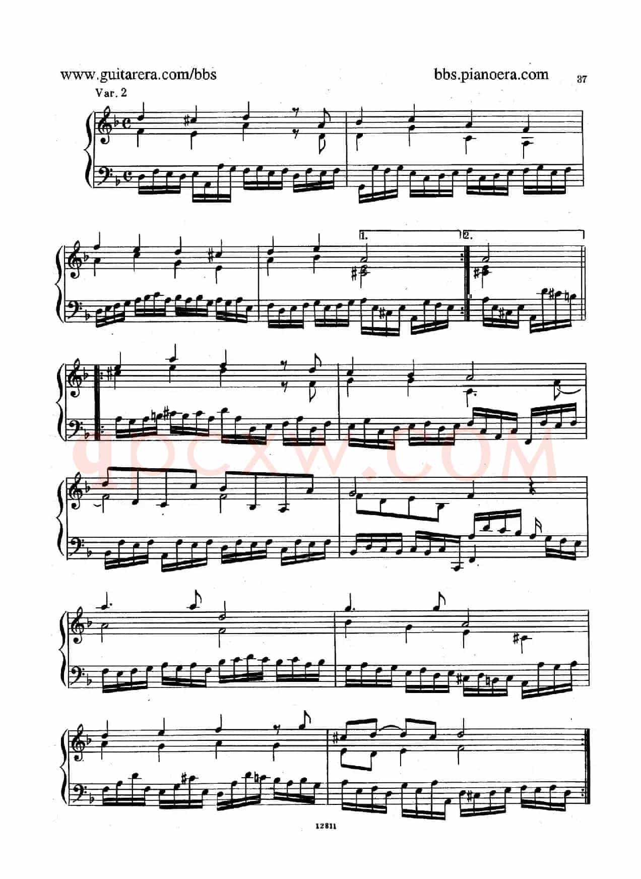 Suite No.3 in d Minor HWV 428(d小调第三组曲)