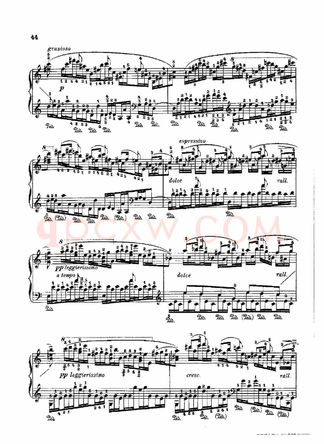 53首以肖邦练习曲为素材而作的练习曲(No.8)