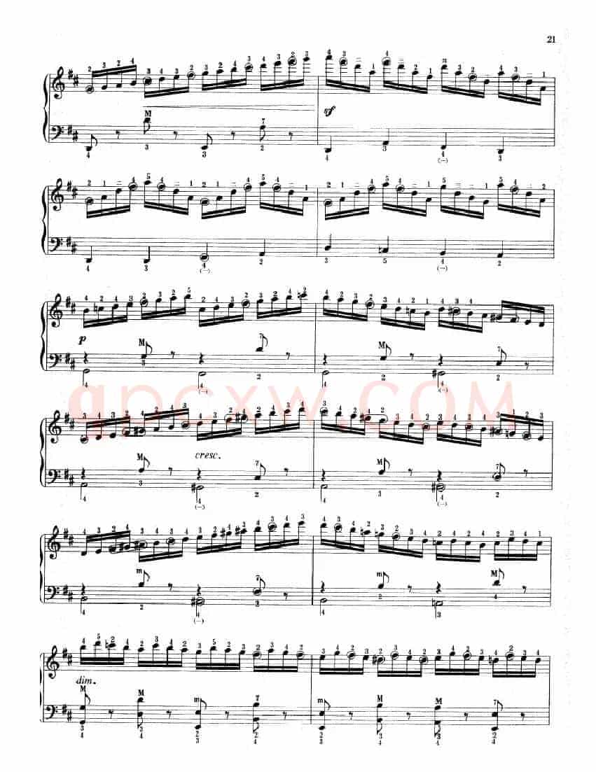 练习曲（Op.740 No.3）