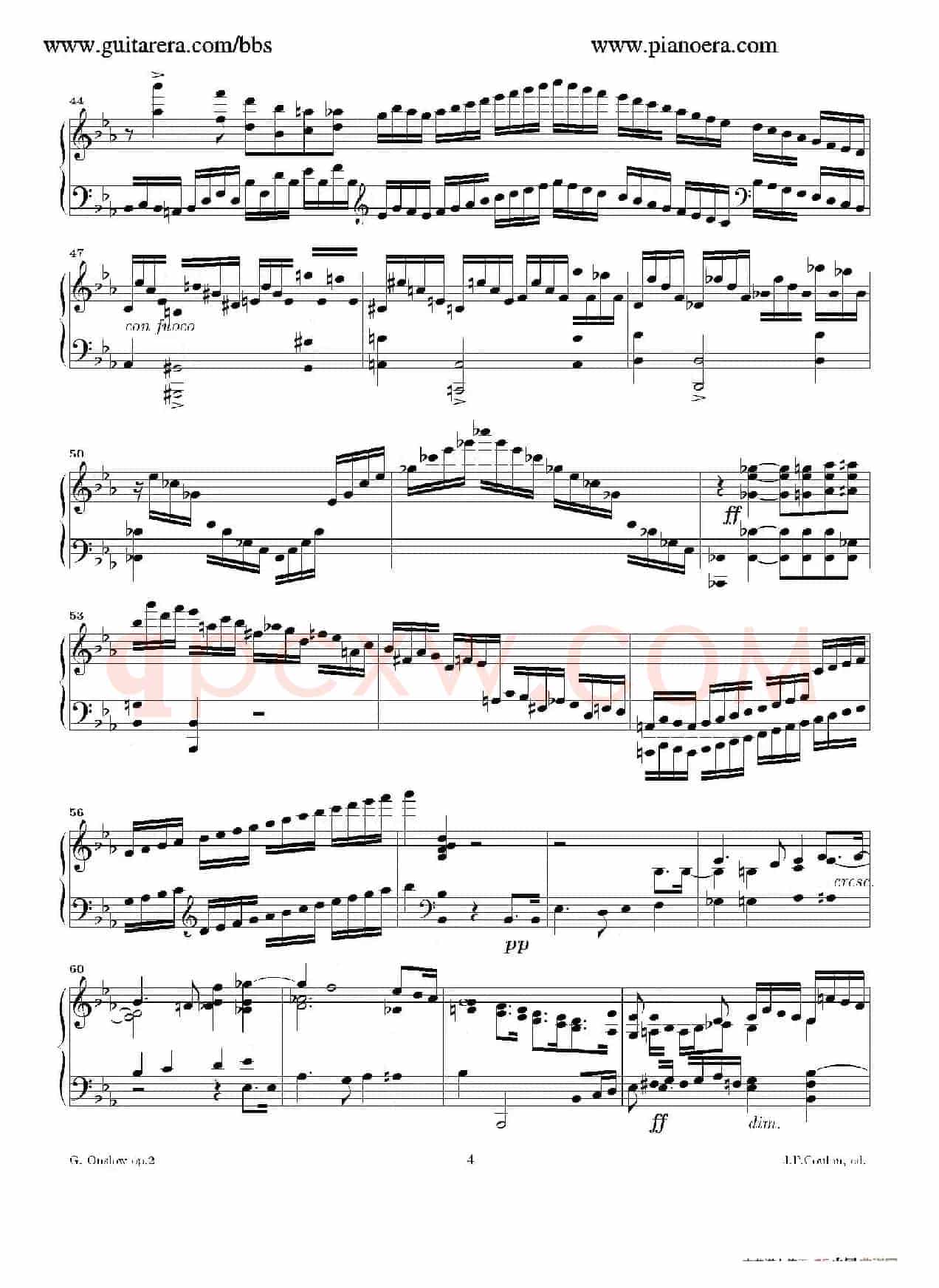 Grande Piano Sonata in c Minor Op.2（c小调华丽钢琴奏鸣曲·第一乐章）