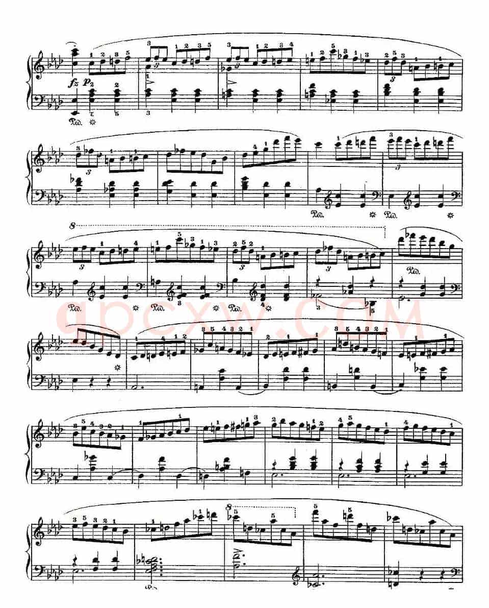valse brillante，Op.34, No.1