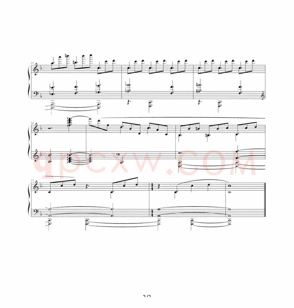 肖斯塔科维奇—前奏曲（23）：F大调