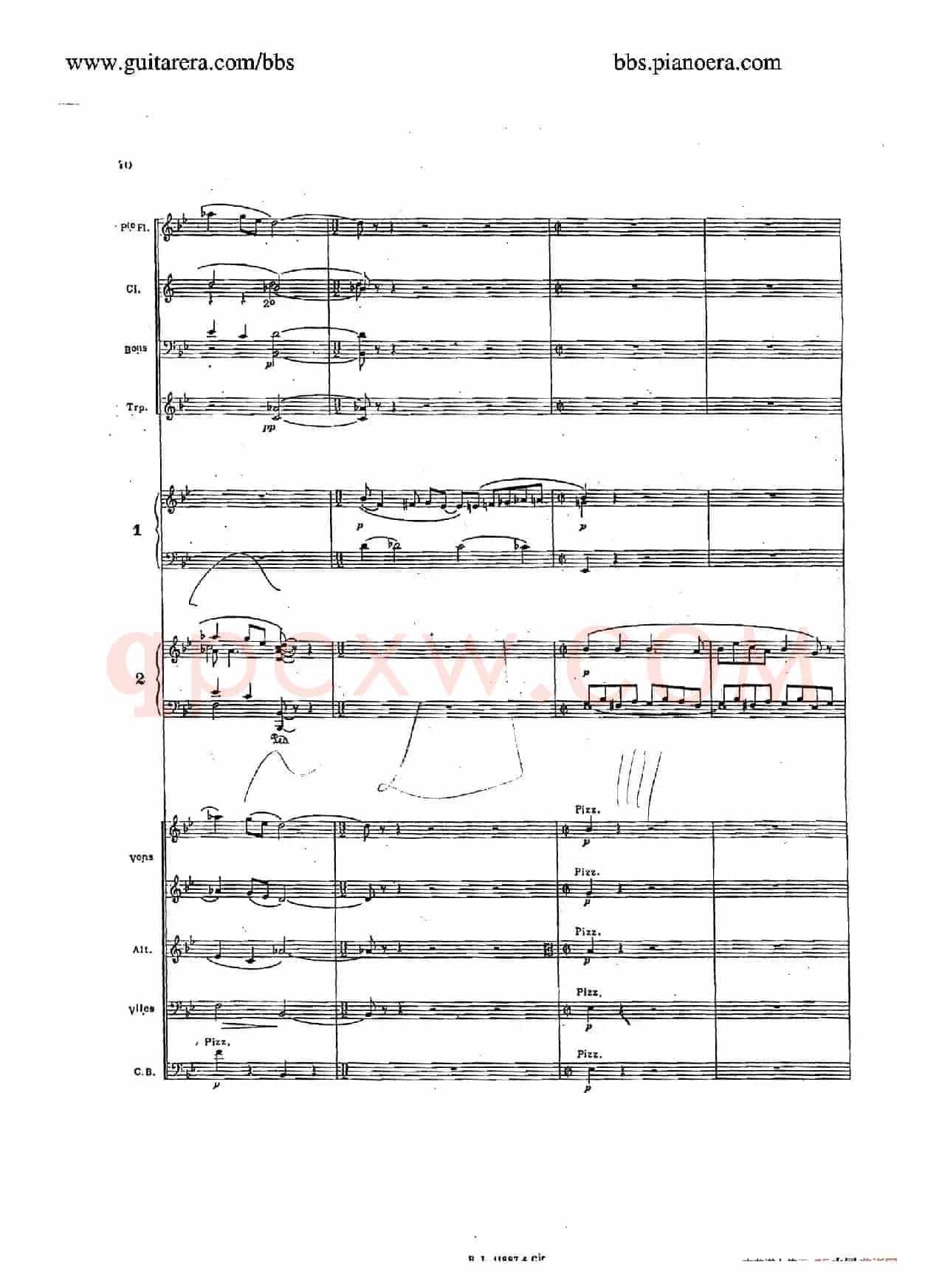 Concerto for 2 Pianos in d Minor(d小调双钢琴协奏曲·总谱)