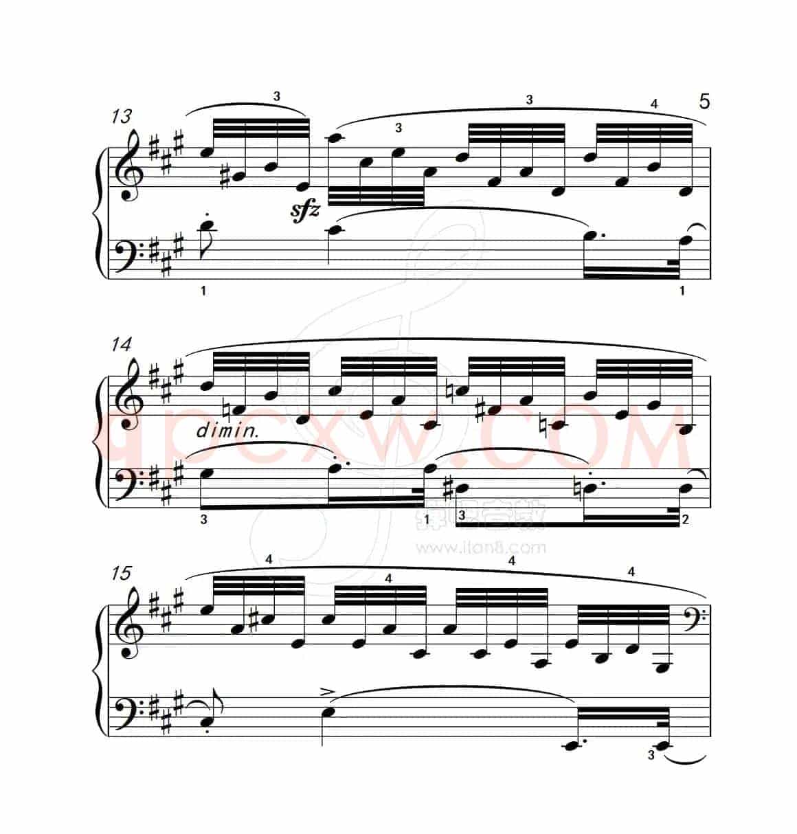 练习曲 37（克拉莫钢琴练习曲60首）