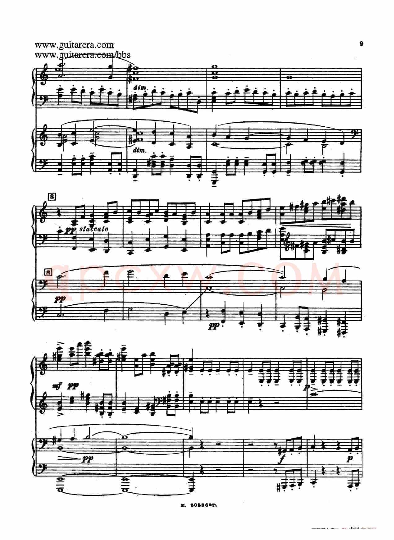 第二双钢琴组曲 Suite for Two Pianos No.2 Op.17(1. 引子 Introduction)