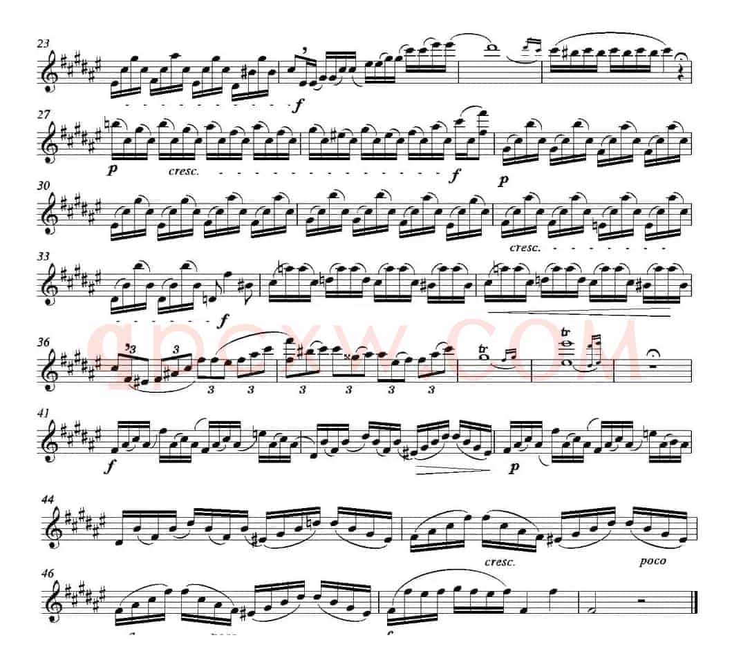 18 Exercicios ou Estudos de Marcel Mule - Enelruy Lira(马瑟·穆勒18首练习曲—18)