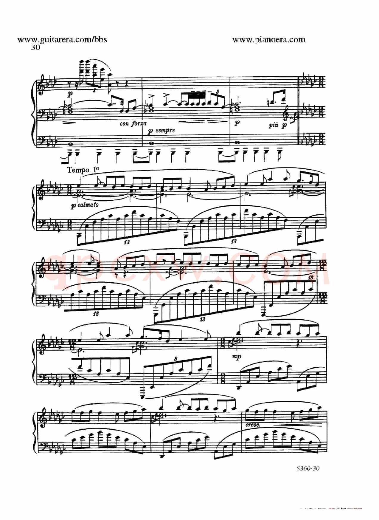 Fourth Piano Sonata S.360(第四钢琴奏鸣曲)