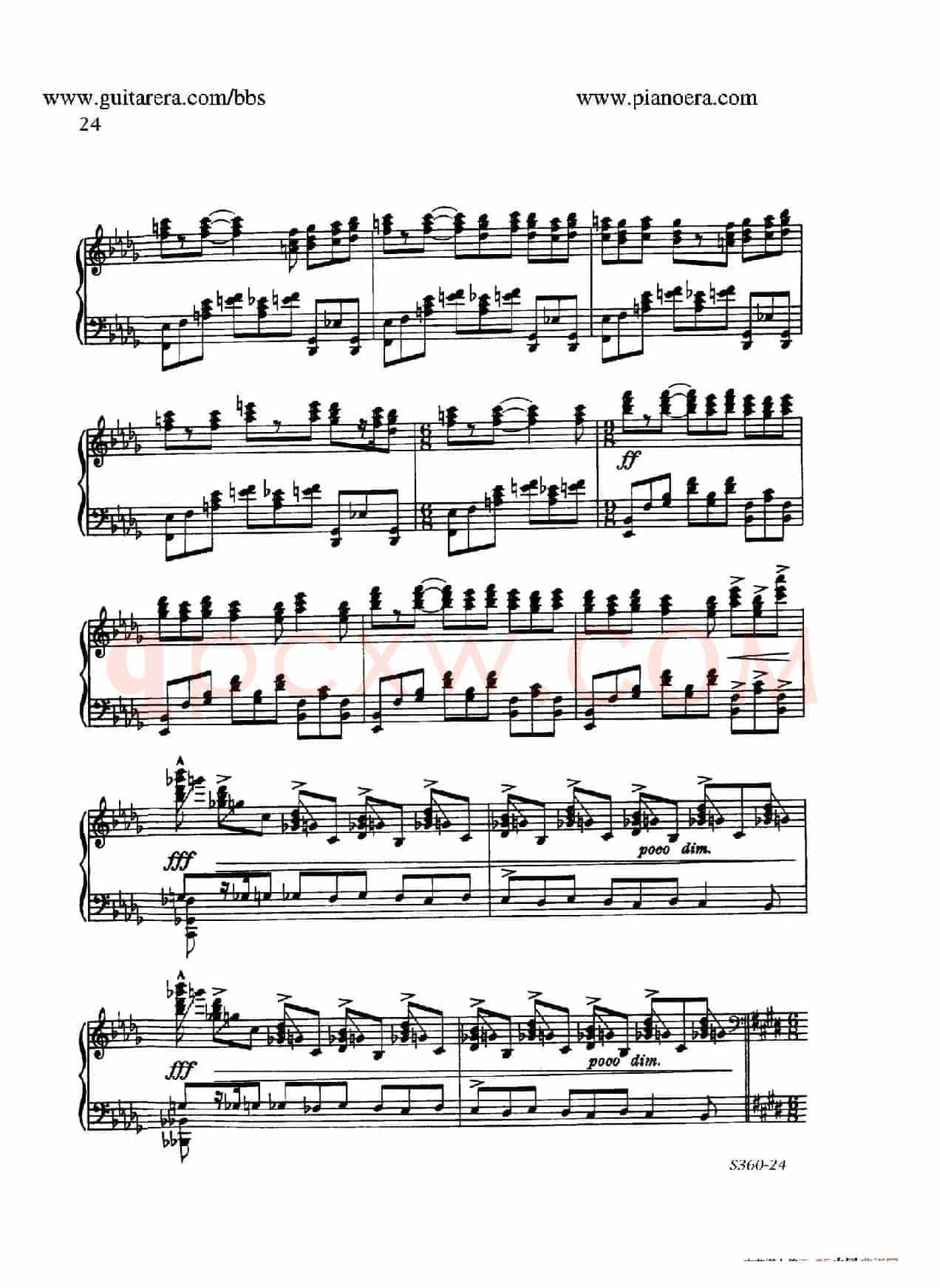 Fourth Piano Sonata S.360(第四钢琴奏鸣曲)