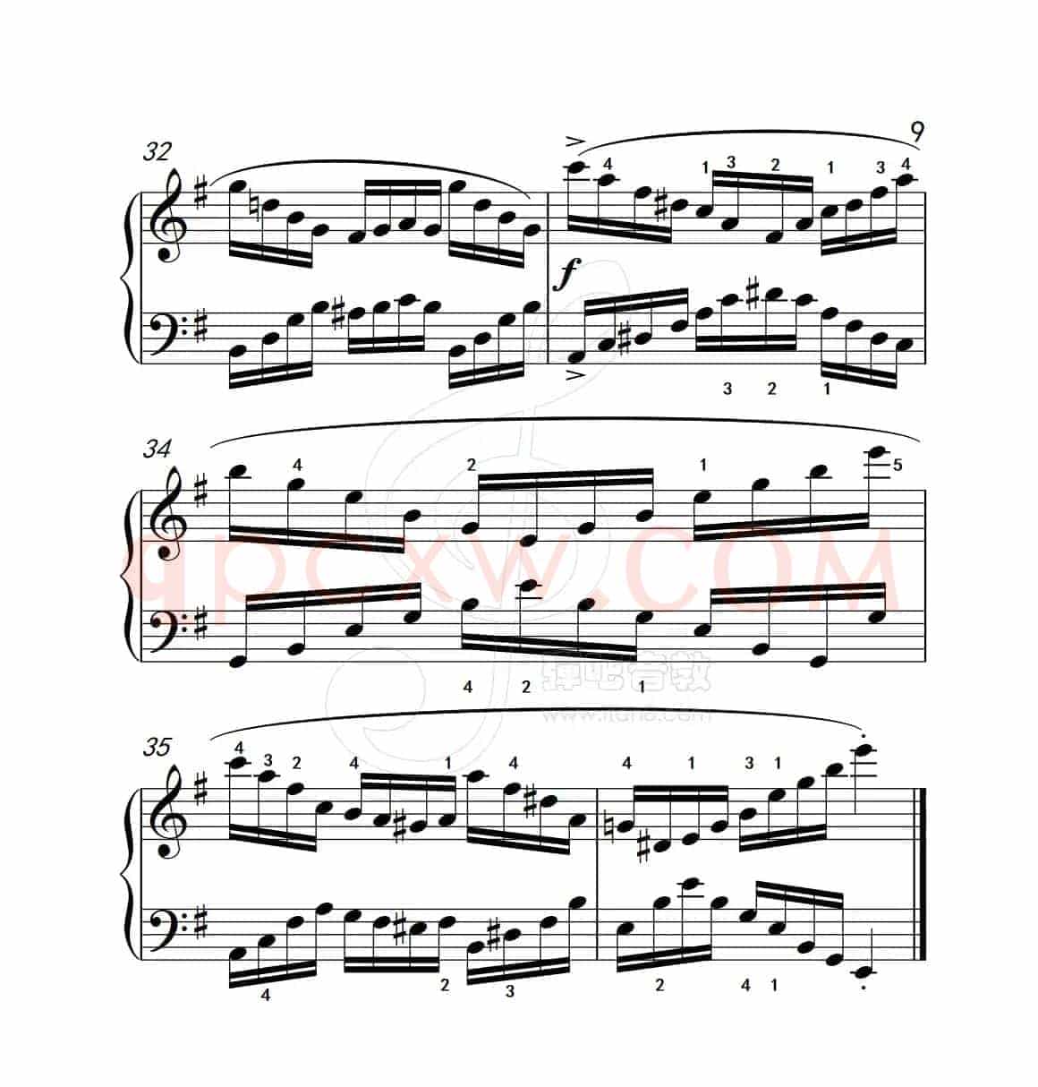 练习曲 35（克拉莫钢琴练习曲60首）