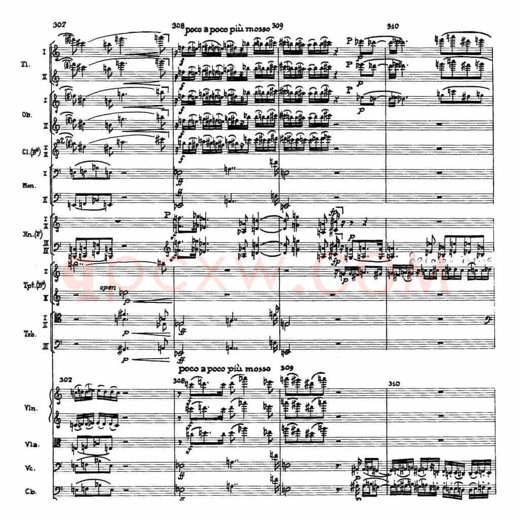 Piano Concerto Op.42（钢琴协奏曲总谱P35-66）