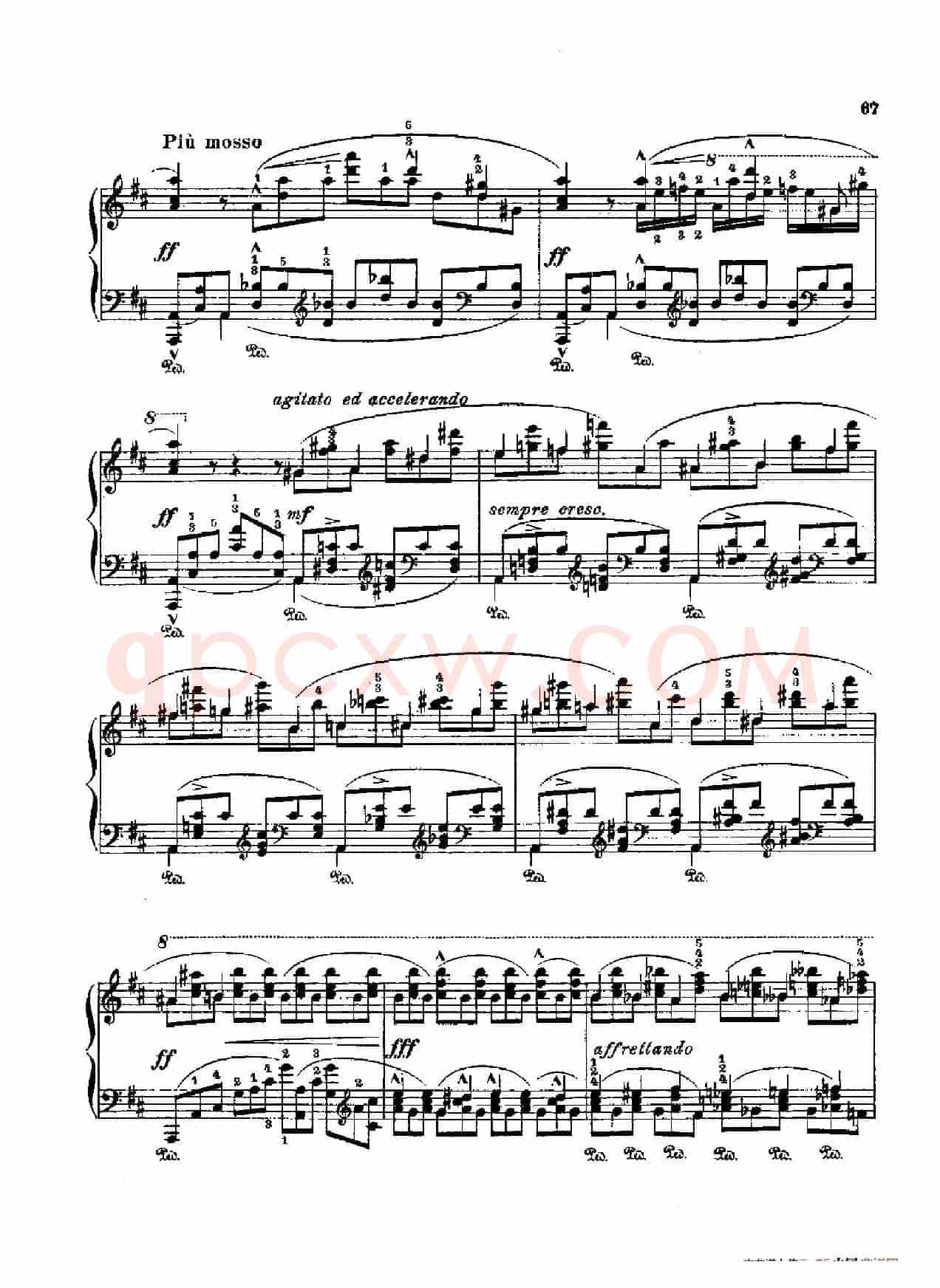 53首以肖邦练习曲为素材而作的练习曲（No.19）