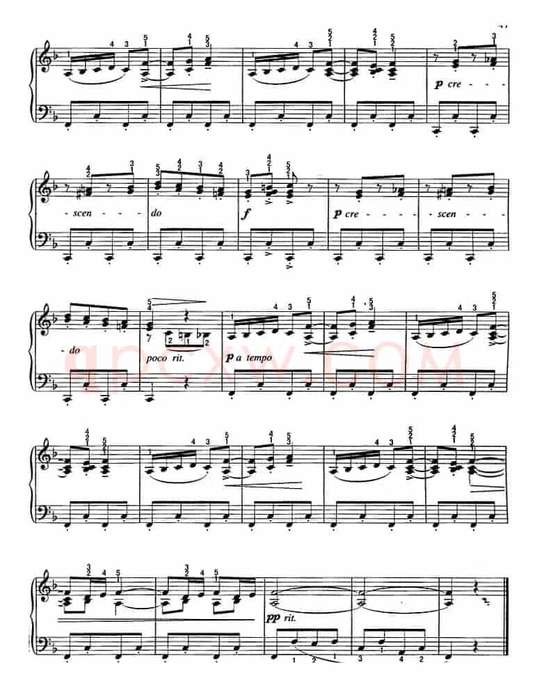 不可不弹的世界钢琴名曲：纺纱曲