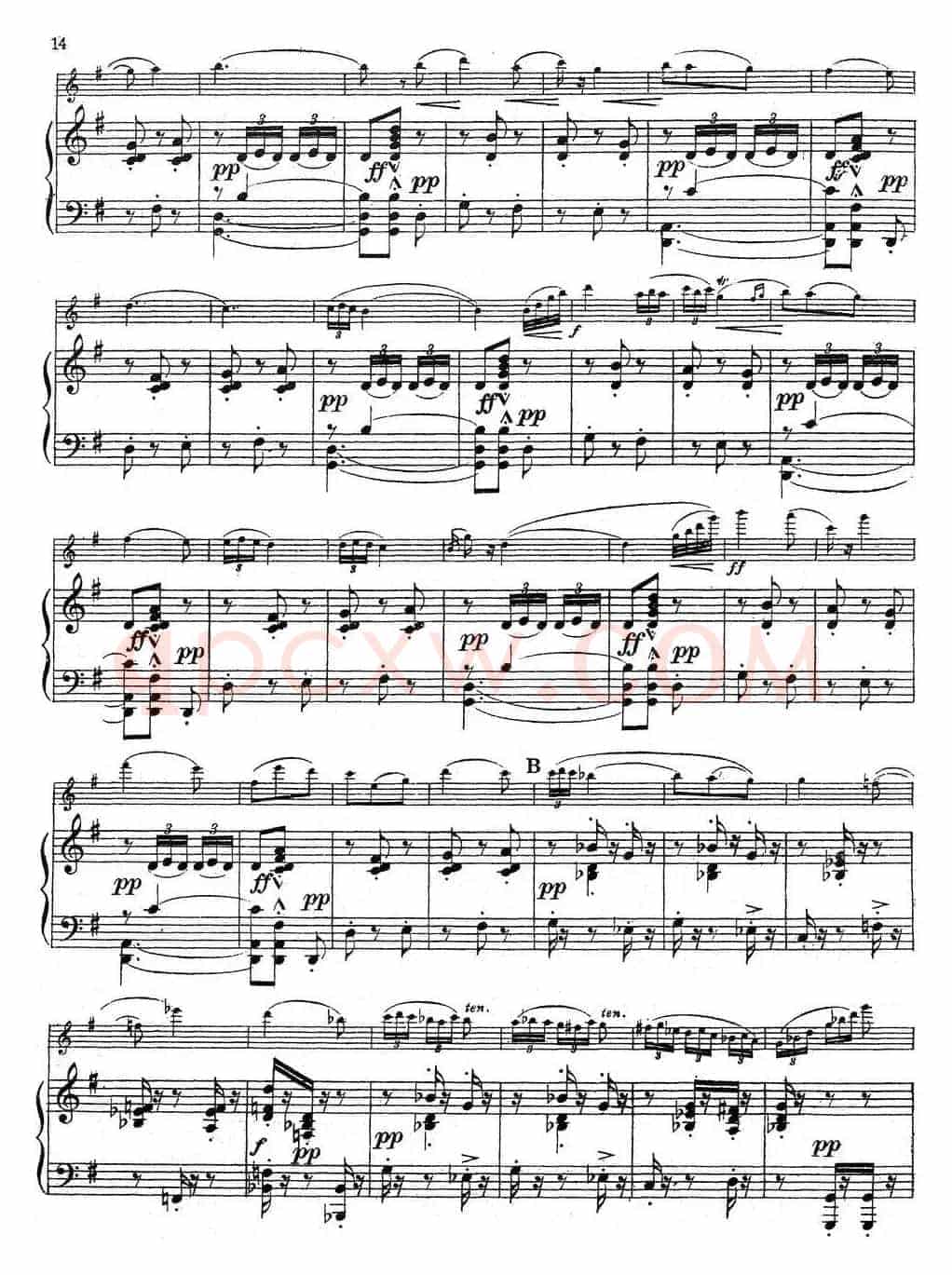Symphonie Espagnole Op.21，No.2（西班牙交响曲）（小提琴+钢琴伴奏）