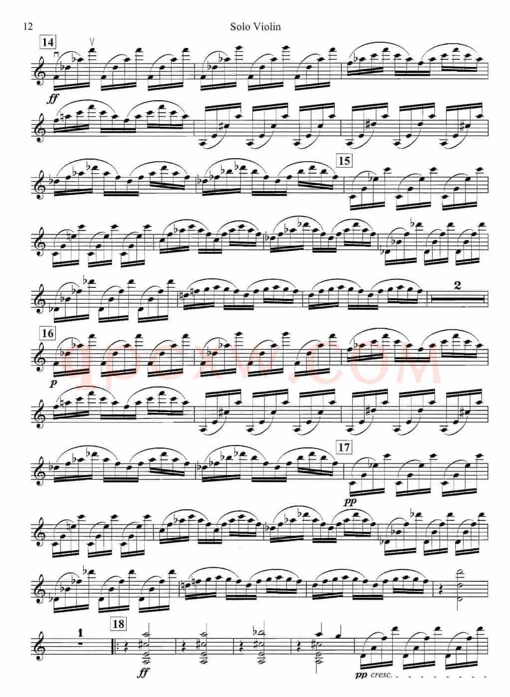 PHILIP GLASS Violin Concerto（格拉斯小提琴协奏曲III）
