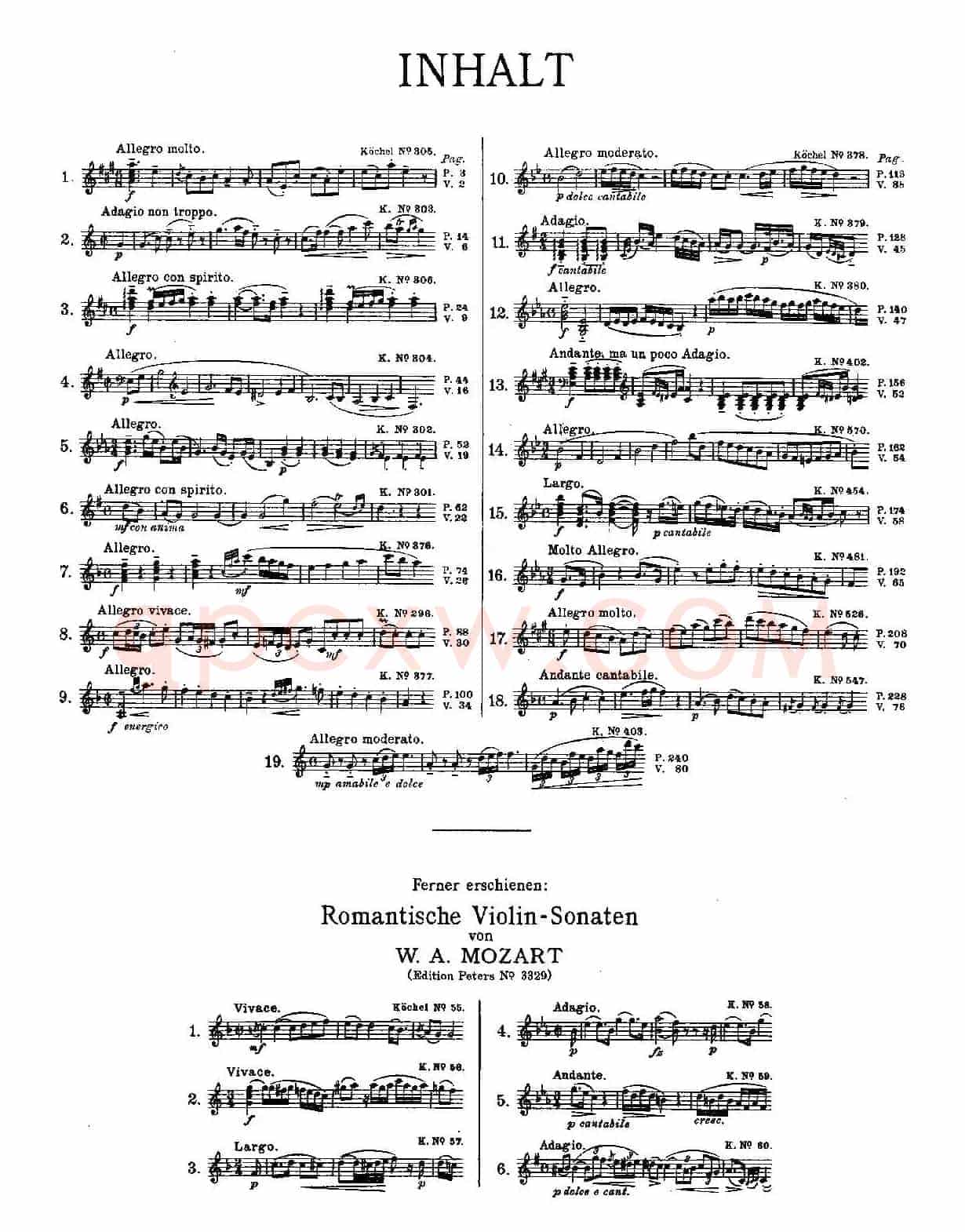 Mozart - Violin Sonata No.7, KV. 376（第七小提琴奏鸣曲）