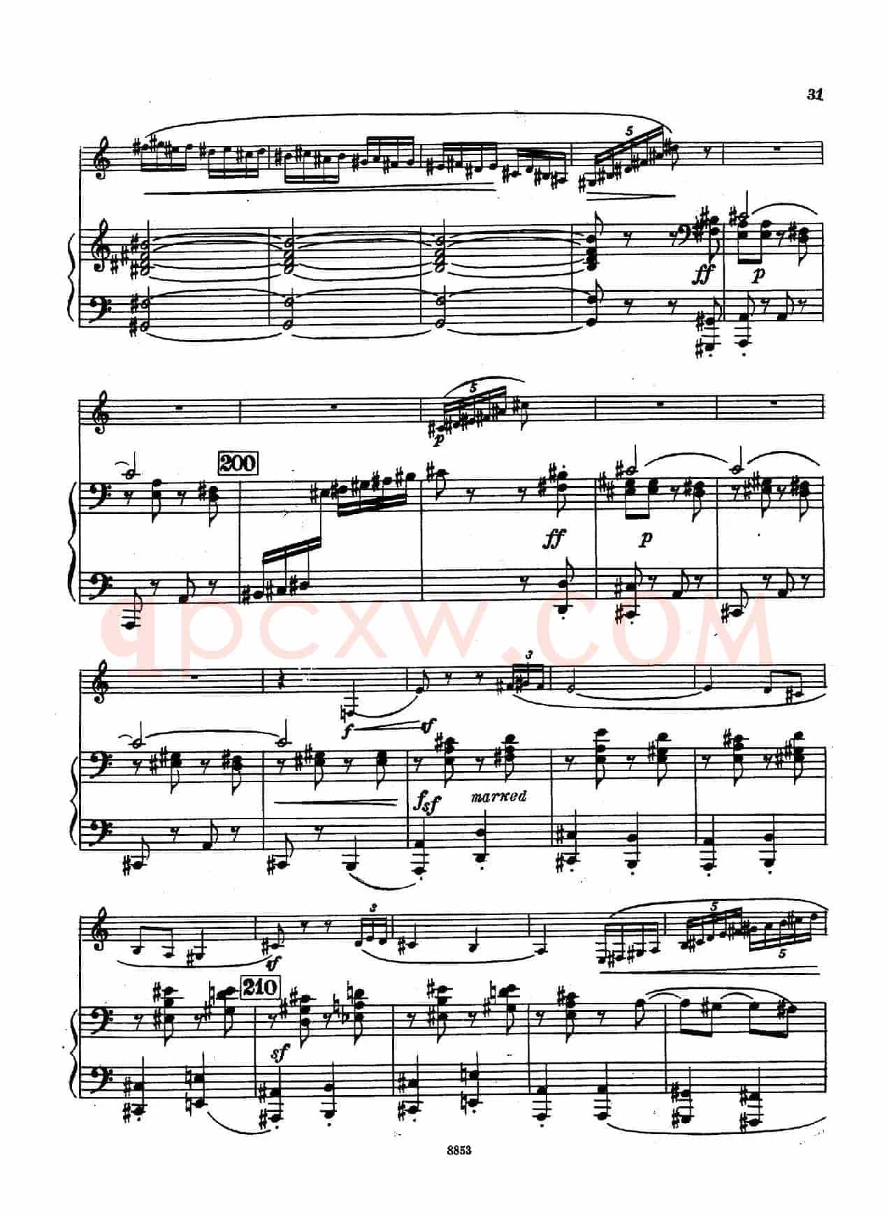 Sonata（萨克斯+钢琴伴奏）