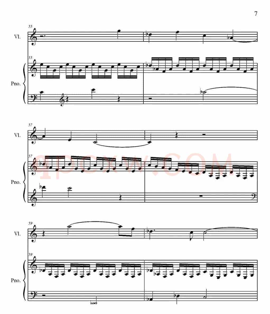 Sonate Verte（1-Prelude、小提琴+钢琴伴奏）