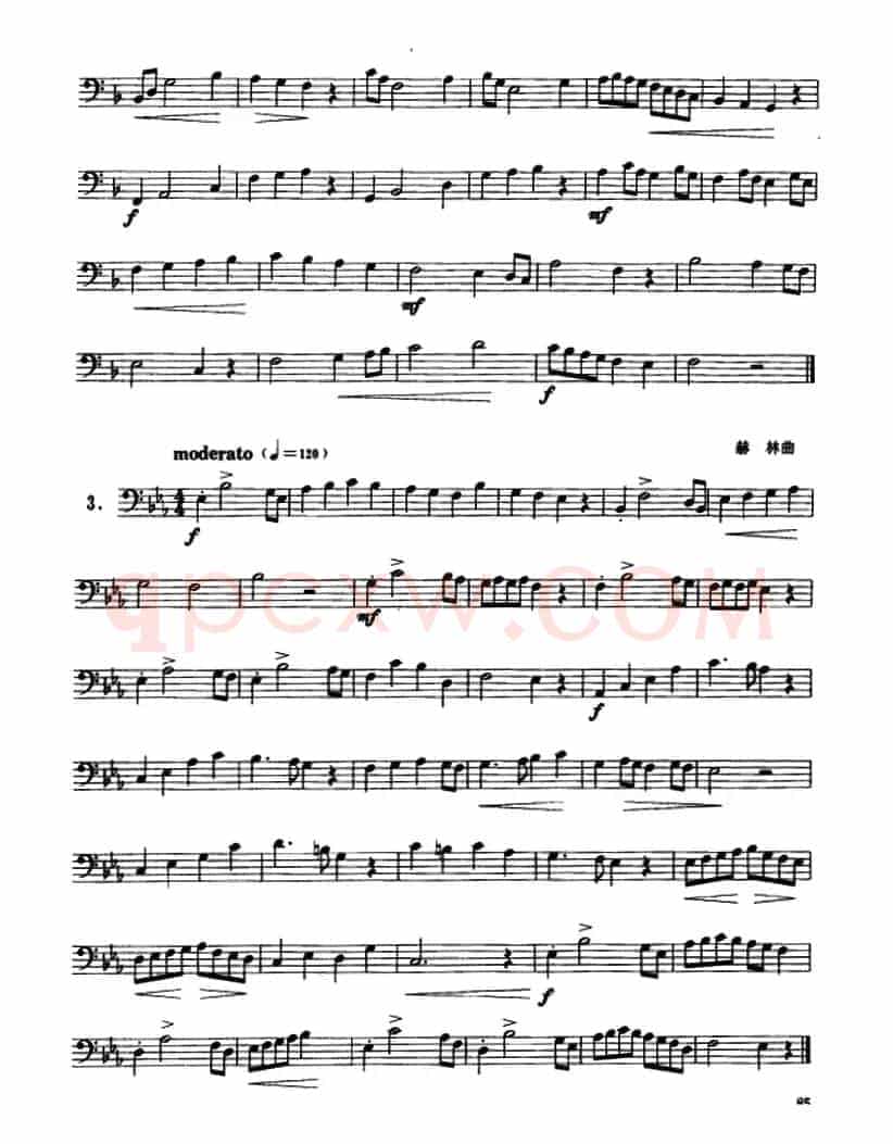 12首长号练习曲