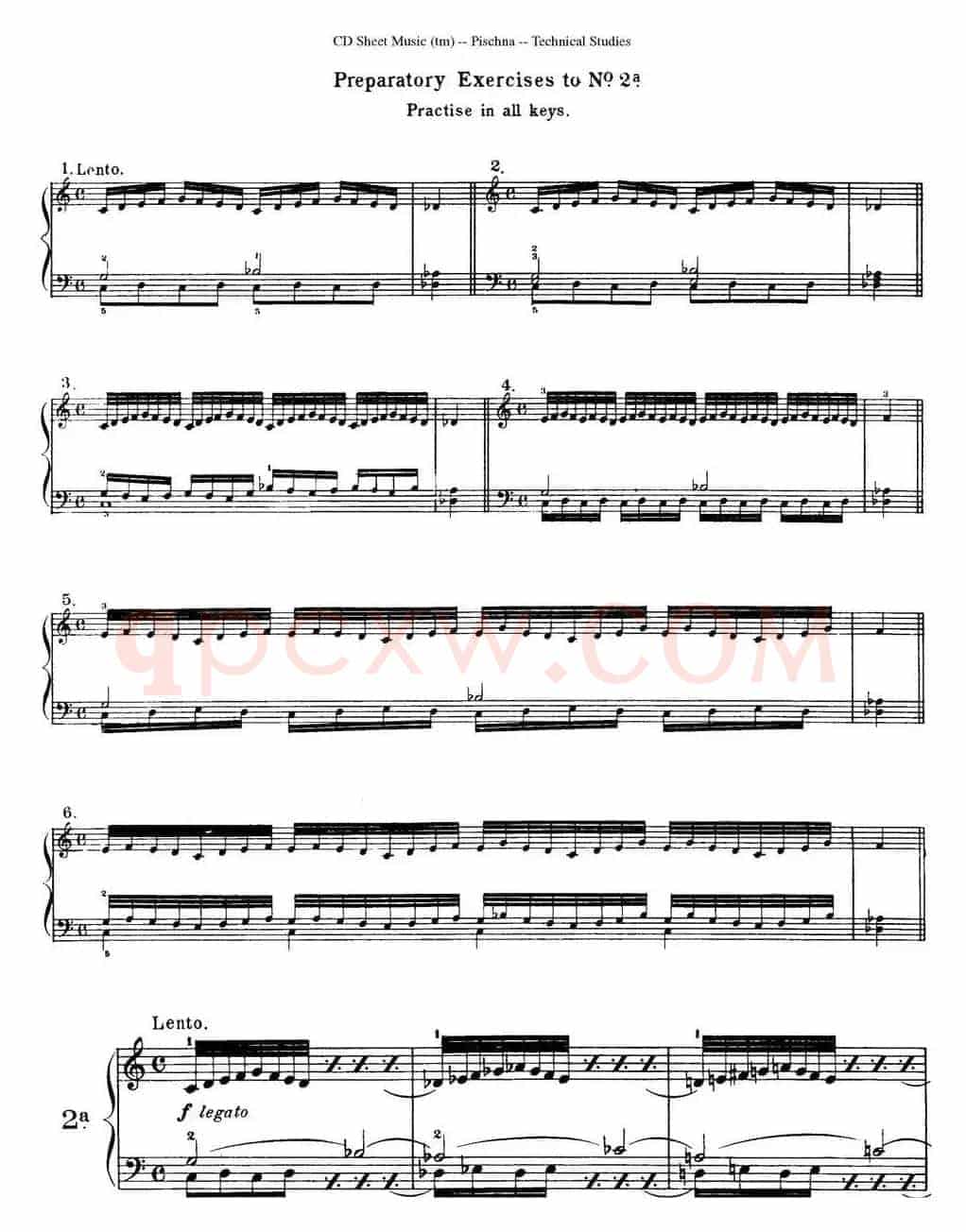 Technical Studies 60 Progressive Exercises (60首钢琴循序渐进练习曲 P1——10)