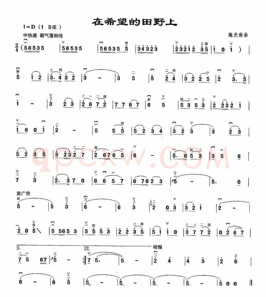 在希望的田野上