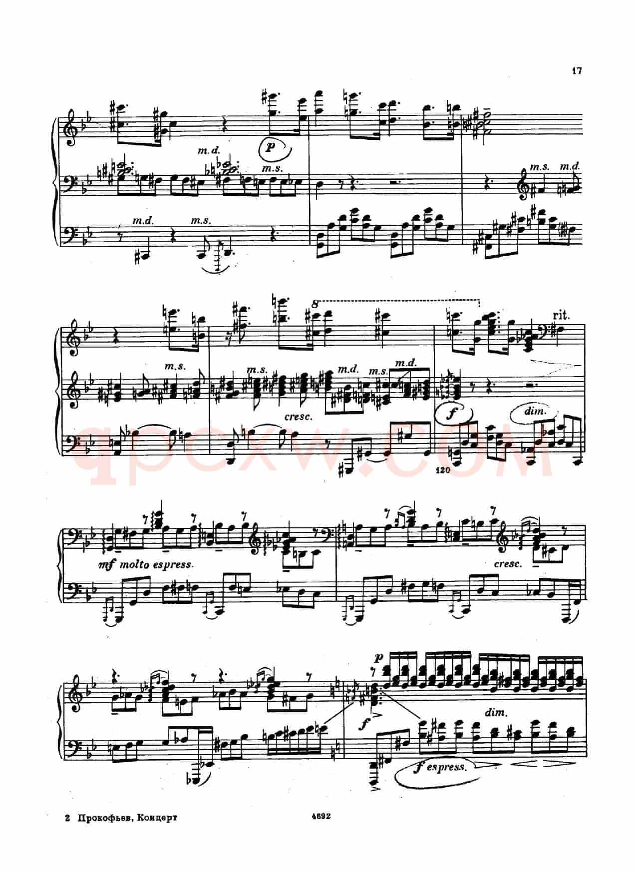 Piano Concerto No.2 in g Minor Op.16(g小调第二钢琴协奏曲·Ⅰ·双钢琴)