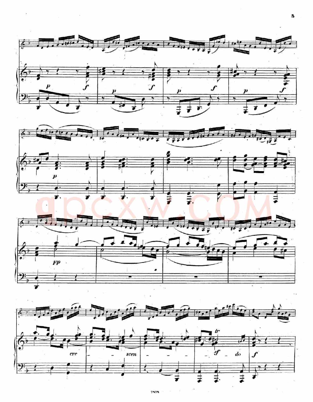 CHACONNE（恰空舞曲）（门德尔松改编版）