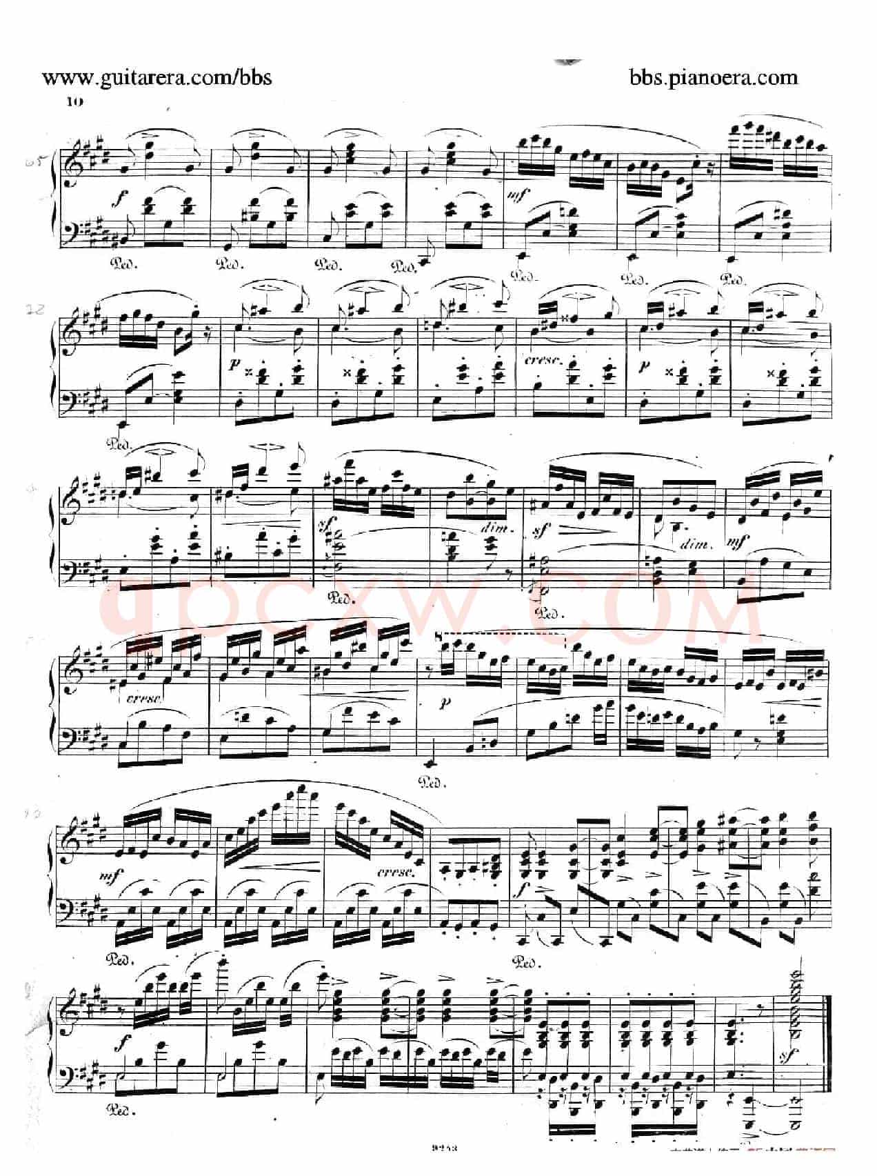 Phantasiestücke Op.31(幻想曲集·3. 升c小调)