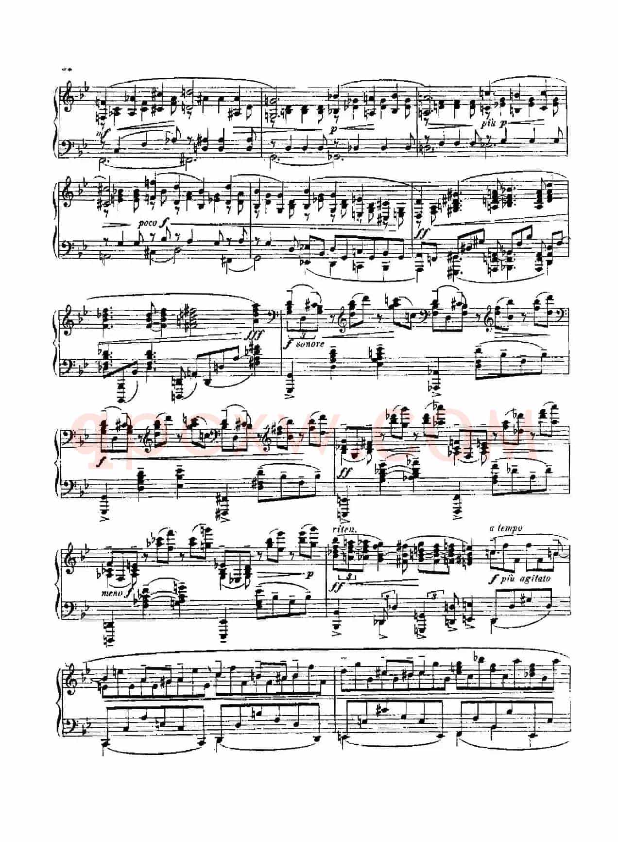 Six Intermezzi Op.45（6首间奏曲·5）