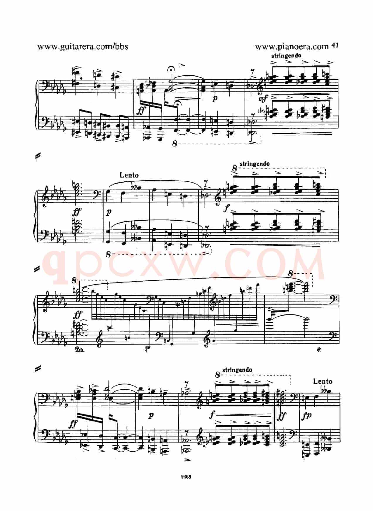 Piano Concerto in D-flat Major Op.37(降D大调钢琴协奏曲·Ⅰ·双钢琴)