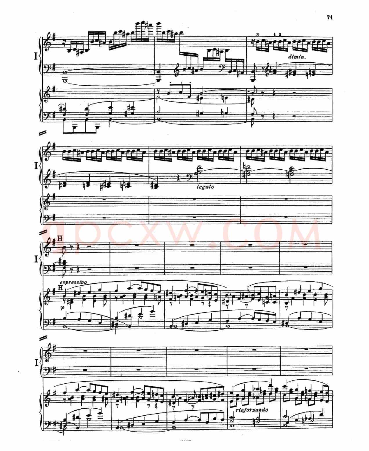 Piano Concerto in E Major Op.59(E大调钢琴协奏曲·双钢琴·第四乐章)