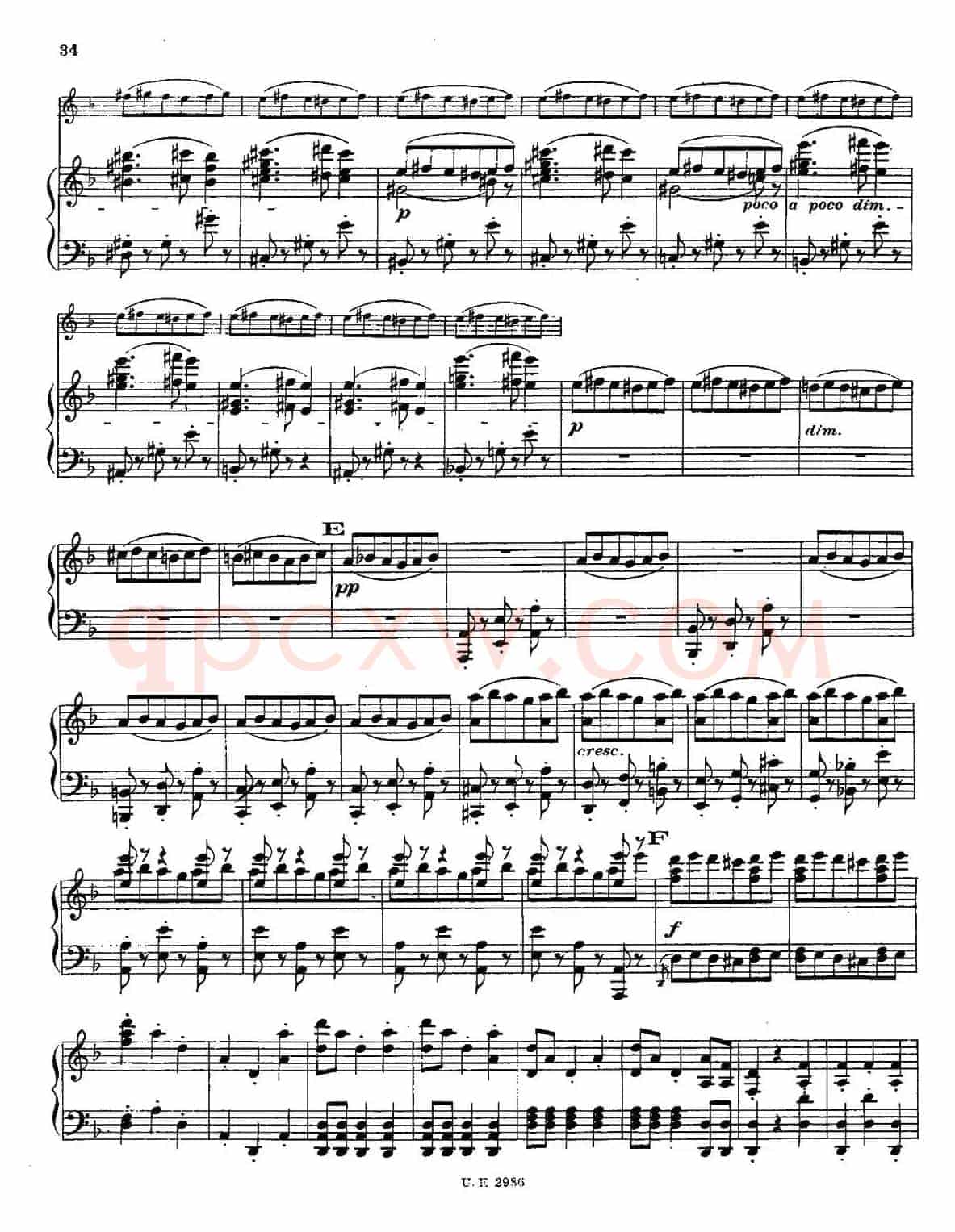 Symphony No.3 in d Minor - Solo Piano(d小调第三交响曲·钢琴独奏版·Ⅲ)