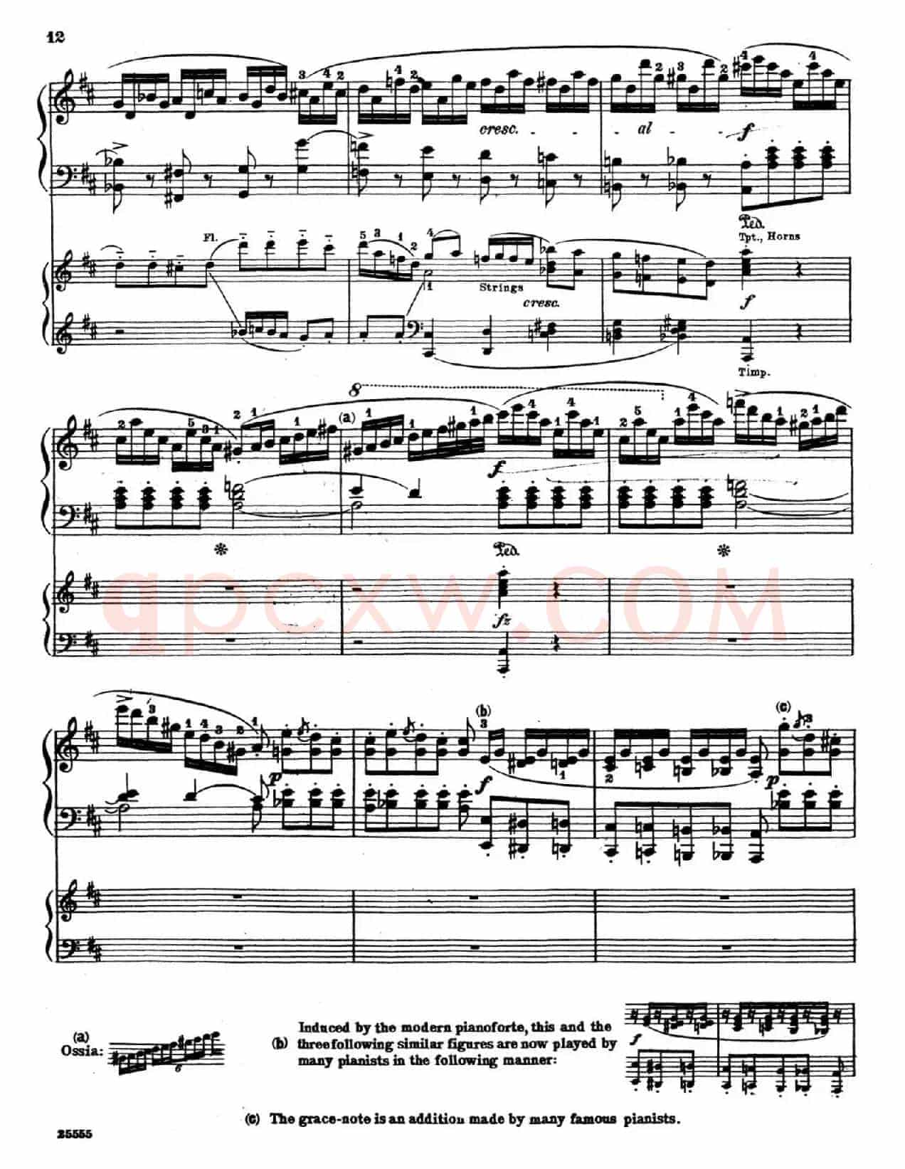 Capriccio Brillante in B Major Op.22(B大调华丽随想曲·双钢琴)