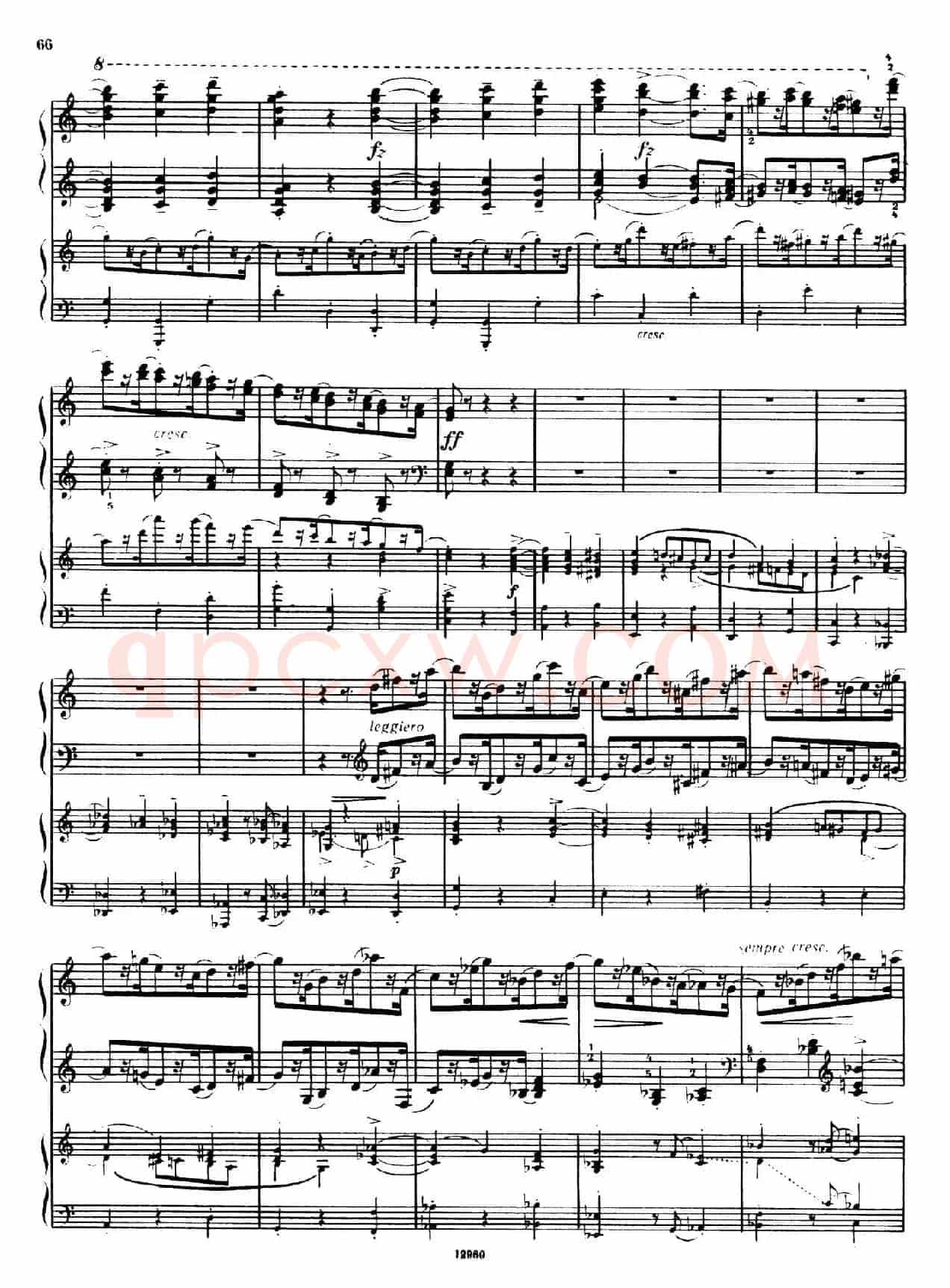 Piano Concerto No.2 in c Minor Op.50(c小调第二钢琴协奏曲·Ⅲ·双钢琴)