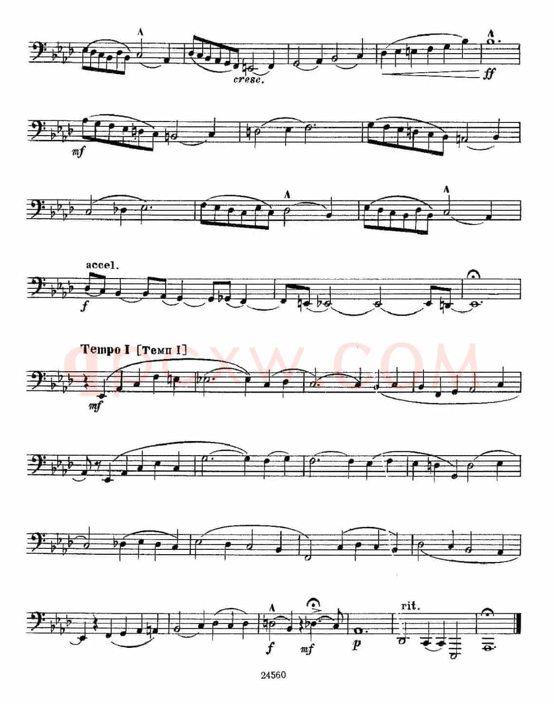 瓦西里耶夫24首大号练习曲集（7—12）