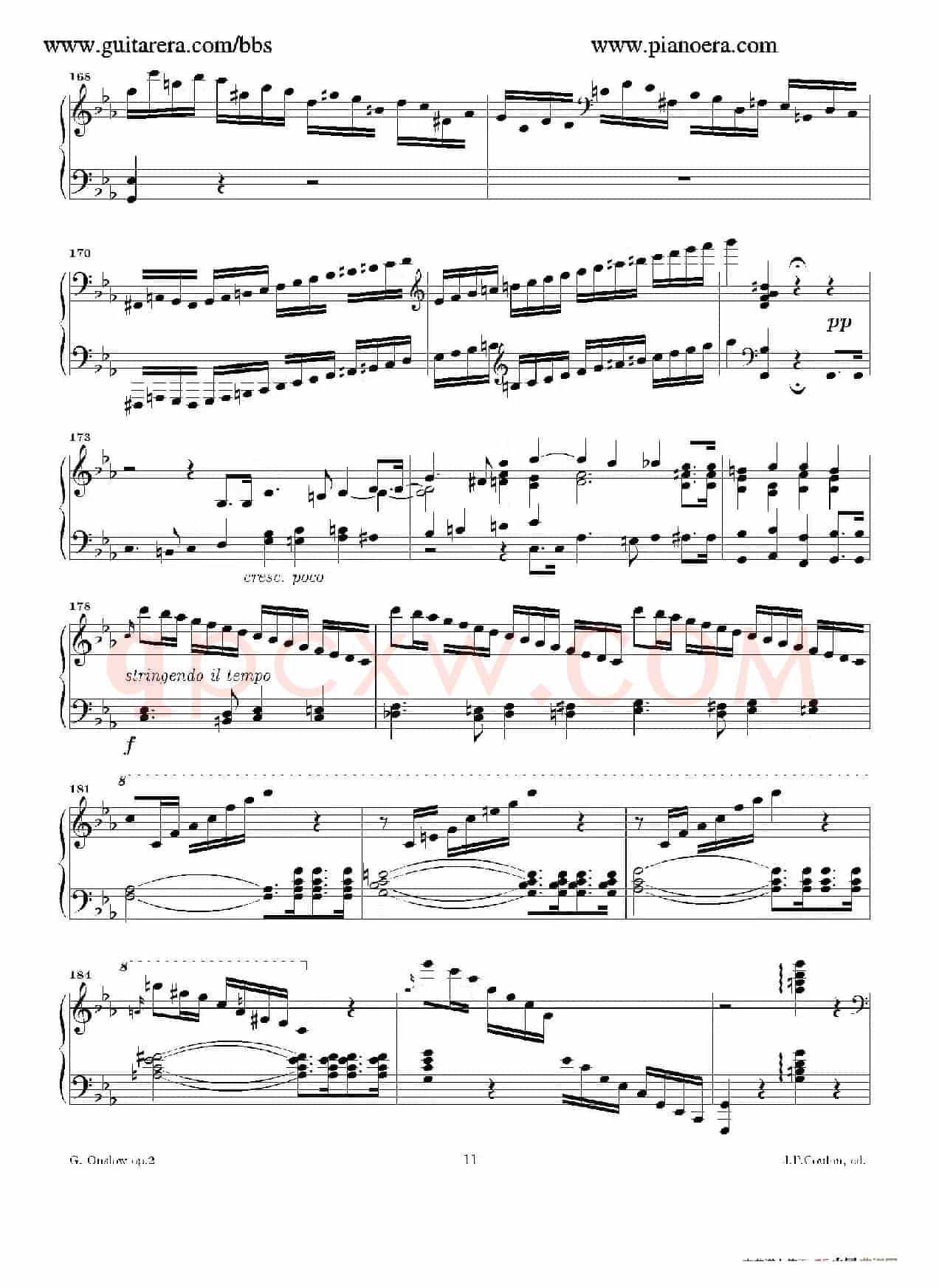 Grande Piano Sonata in c Minor Op.2（c小调华丽钢琴奏鸣曲·第一乐章）