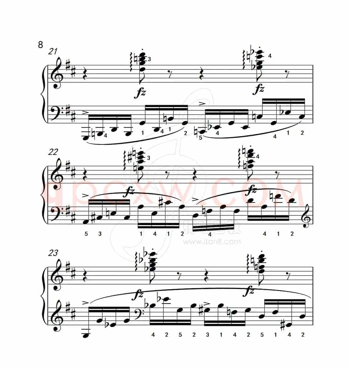 练习曲 20（克拉莫钢琴练习曲60首）