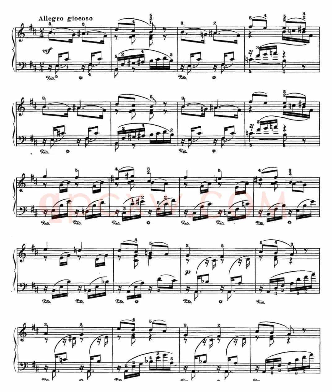柴可夫斯基 四季 5月 清净之夜 G大调 Starlit Nights G major