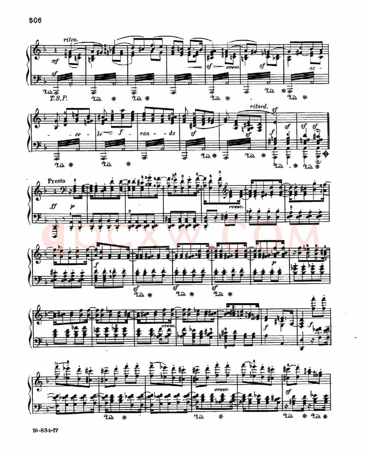 Variations Serieuses Op.54(d小调庄严变奏曲)