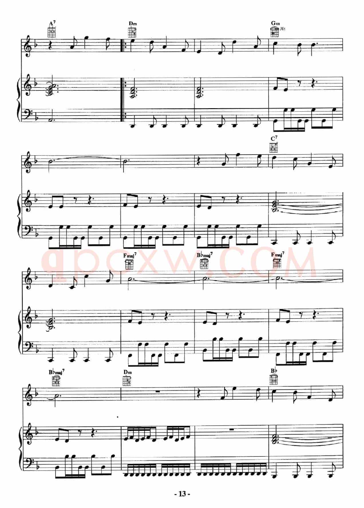 电影配乐大师莫瑞康最佳20首钢琴谱（Best of Ennio Morricone·3）