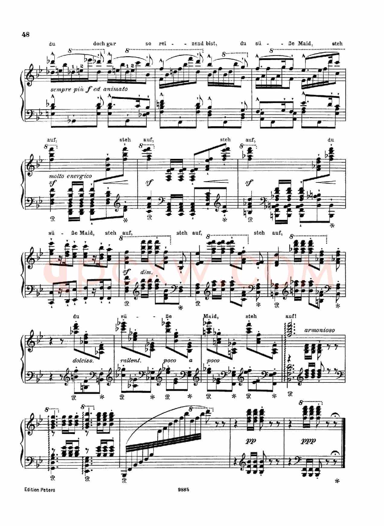 Standchen von Shakespeare (听、听,云雀)
