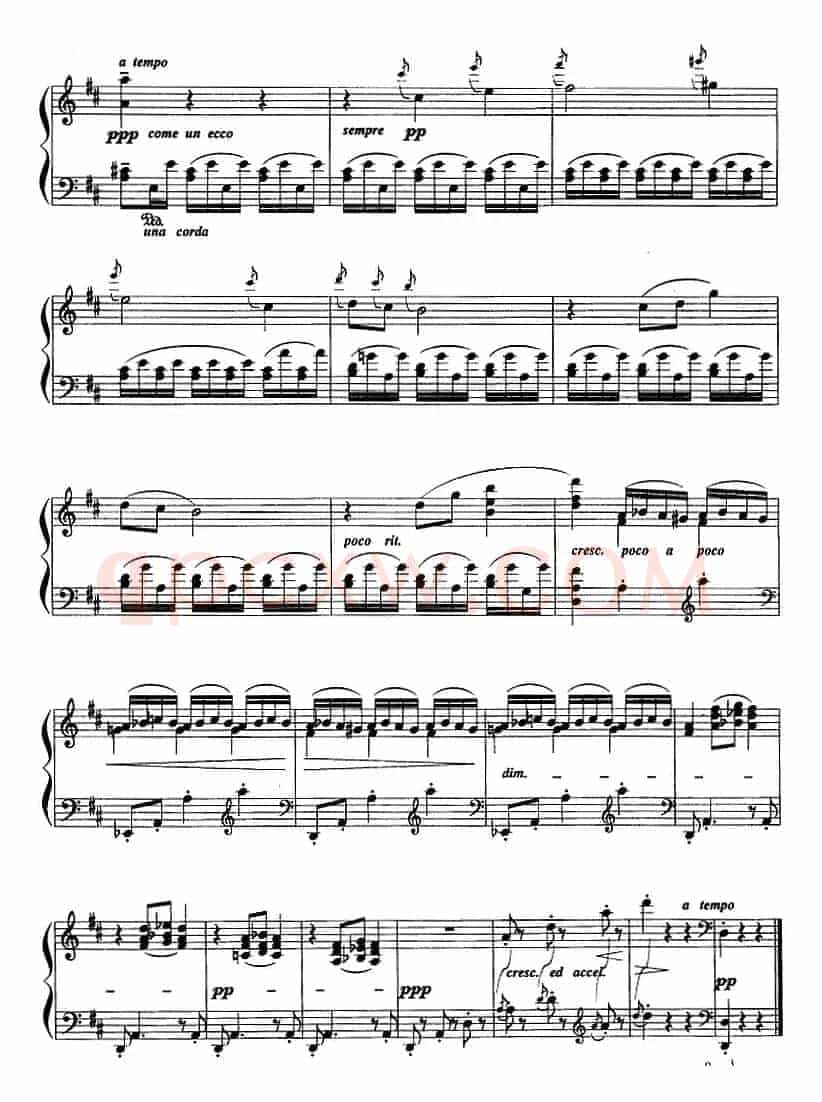 现代钢琴曲：30、安达鲁扎小夜曲
