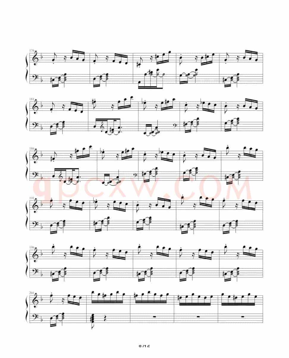 暴风雨（Beethoven's Sonata NO.17 Mov.3 ）