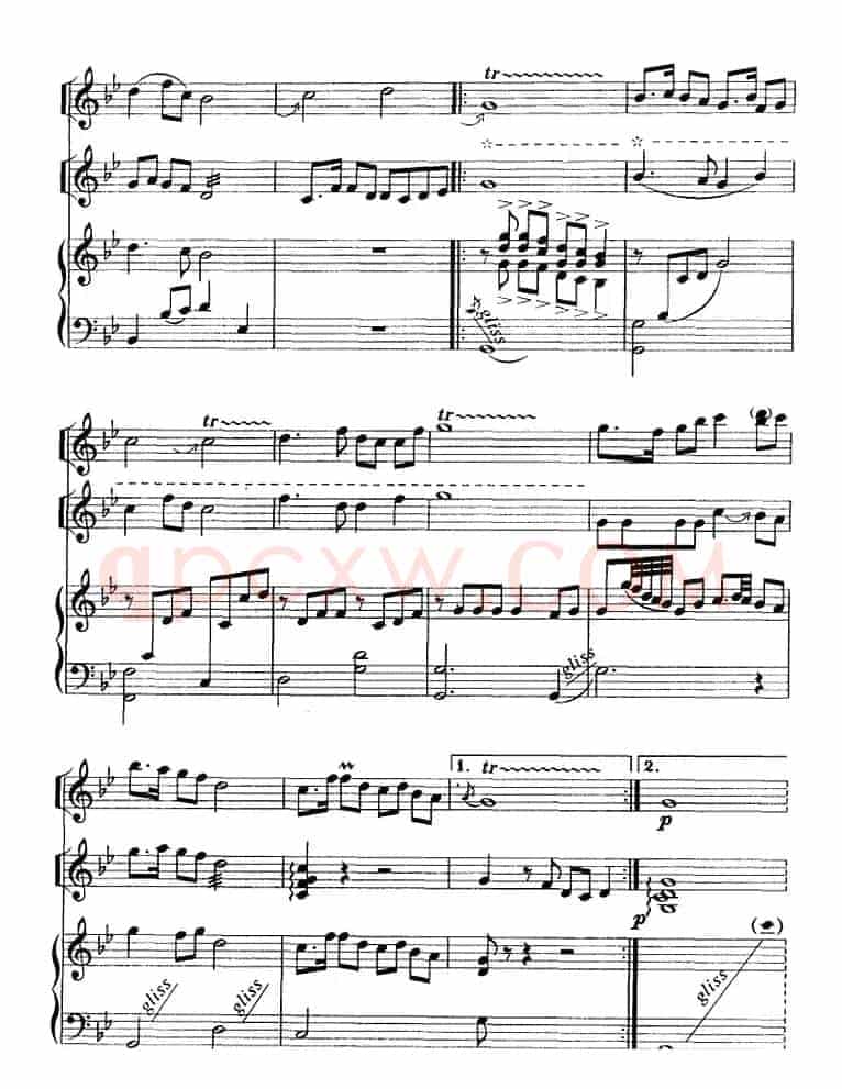一江春水（箫独奏+琵琶、古筝伴奏）