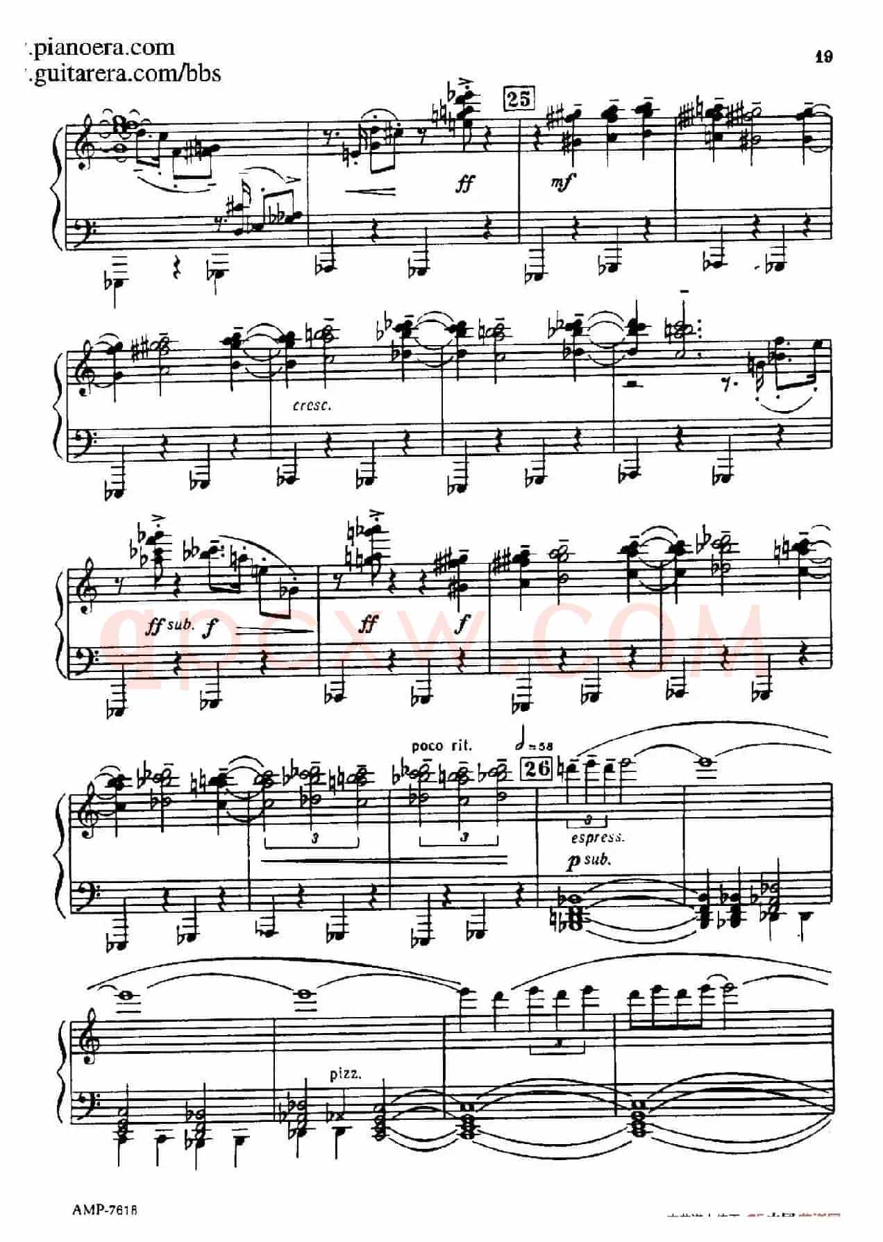 Piano Sonata(钢琴奏鸣曲· 第一乐章)