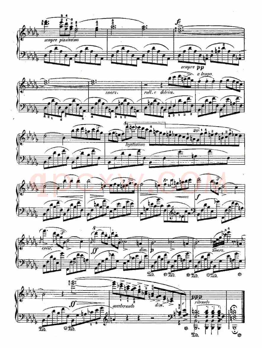 降b小调夜曲Op.9-1（Trois Nocturnes）