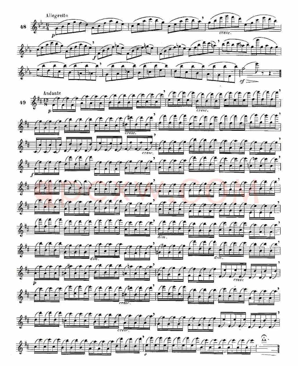 moyse - 100首练习曲之41—49