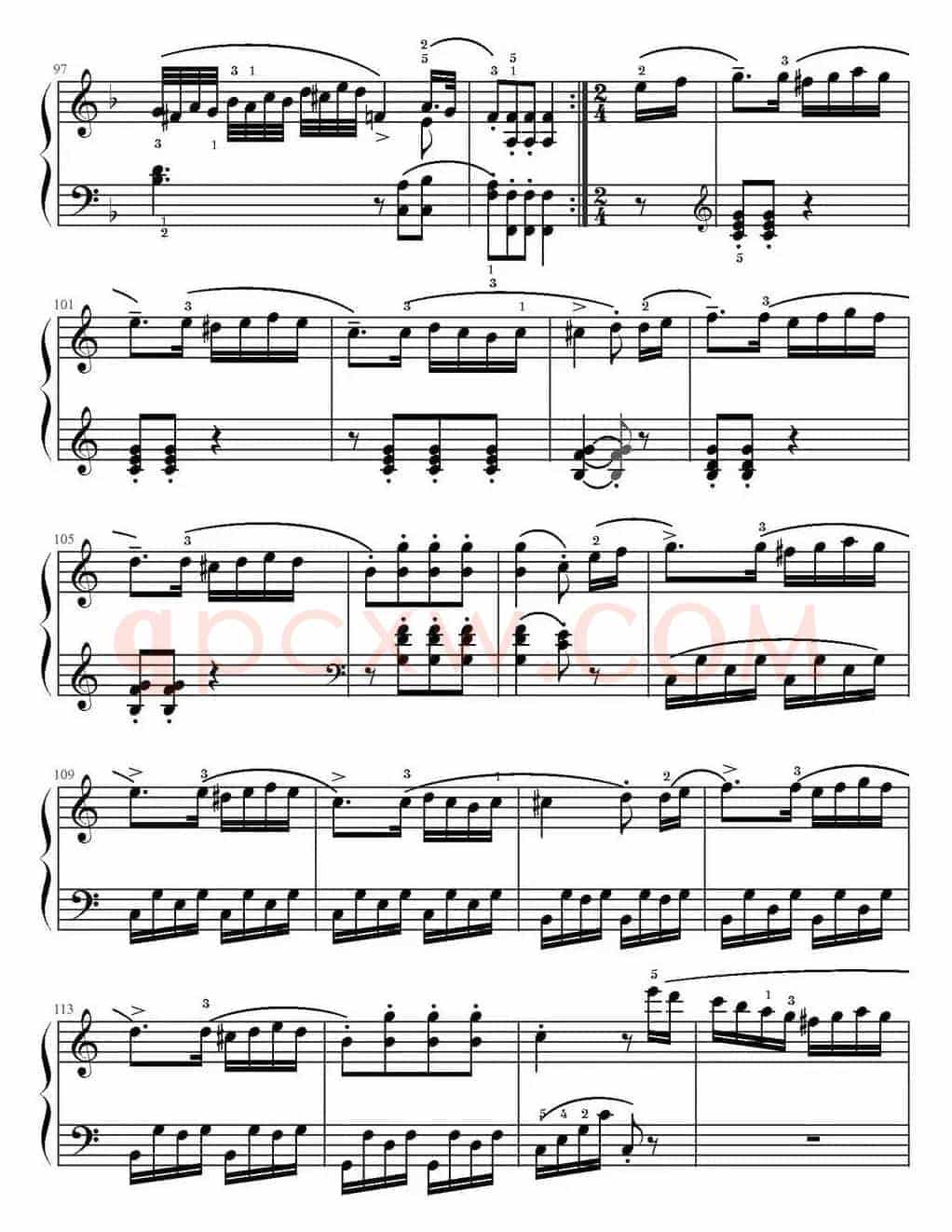 C大调小奏鸣曲 Op.20 No.1（库劳作曲版）